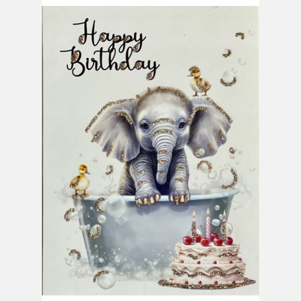 Happy Birthday elefant